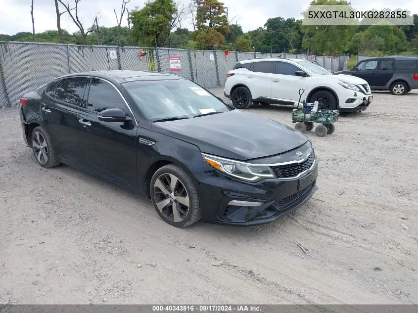 2019 Kia Optima S VIN: 5XXGT4L30KG282855 Lot: 40343816