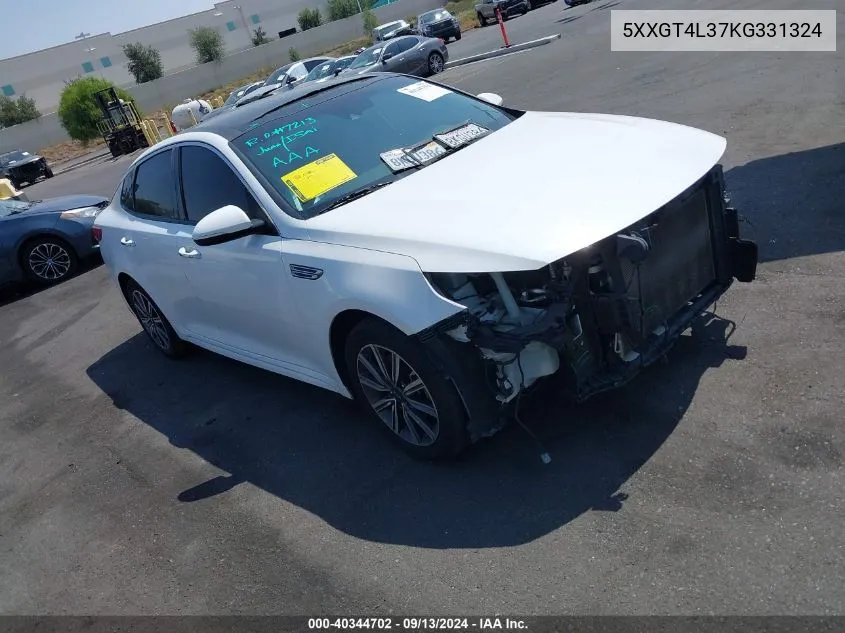 5XXGT4L37KG331324 2019 Kia Optima Lx