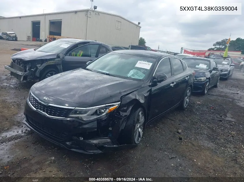 2019 Kia Optima S VIN: 5XXGT4L38KG359004 Lot: 40359570