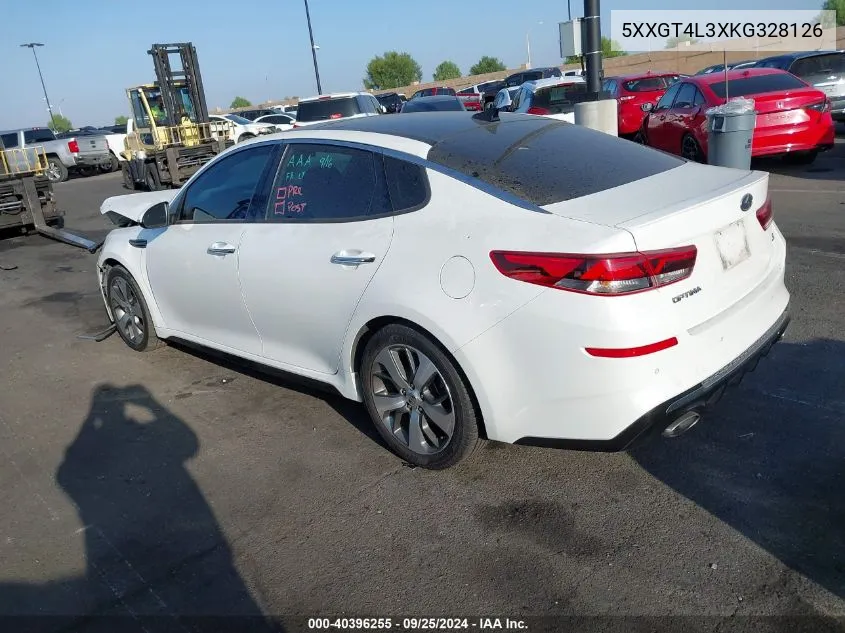 5XXGT4L3XKG328126 2019 Kia Optima S