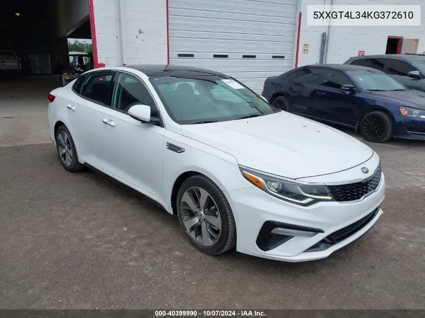 2019 Kia Optima Lx/S VIN: 5XXGT4L34KG372610 Lot: 40399990