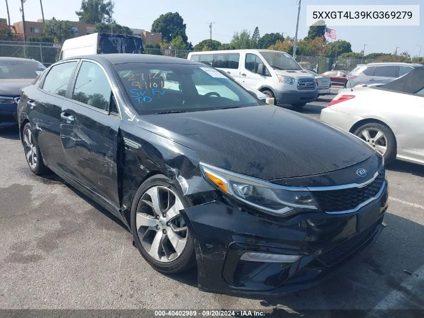 5XXGT4L39KG369279 2019 Kia Optima S