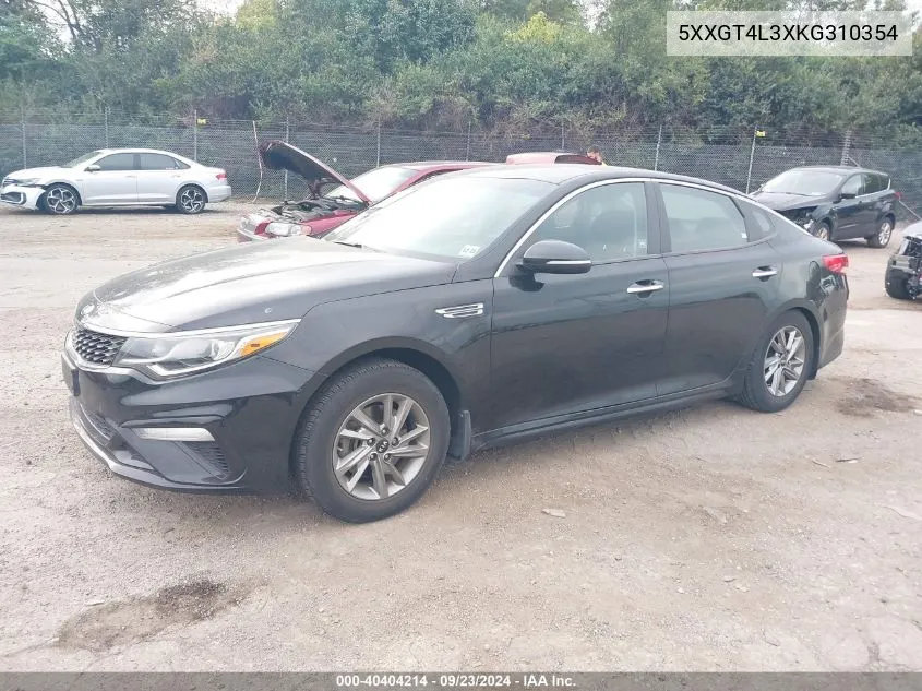 5XXGT4L3XKG310354 2019 Kia Optima Lx/S