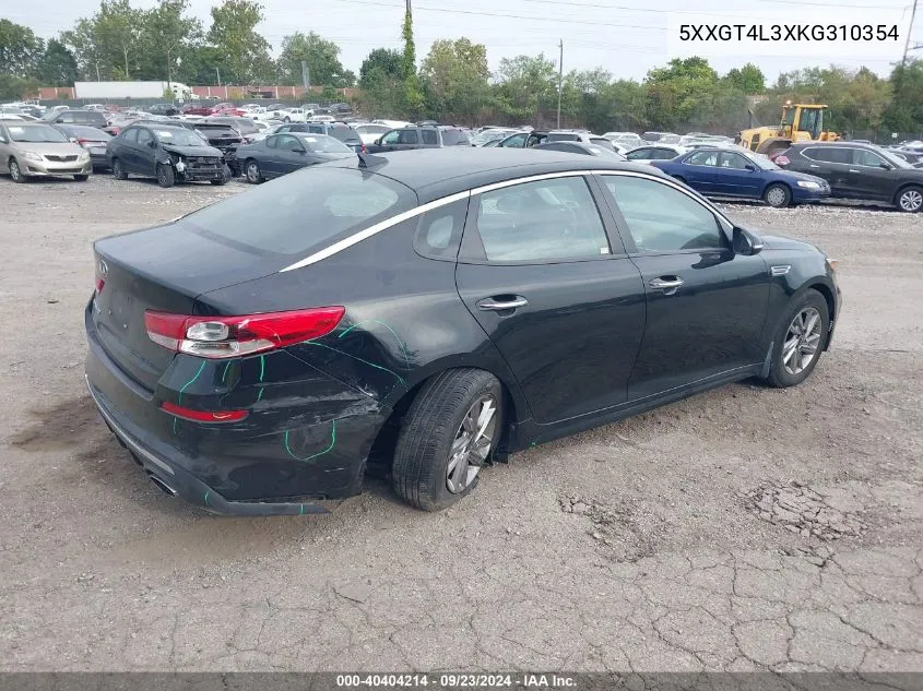 5XXGT4L3XKG310354 2019 Kia Optima Lx/S