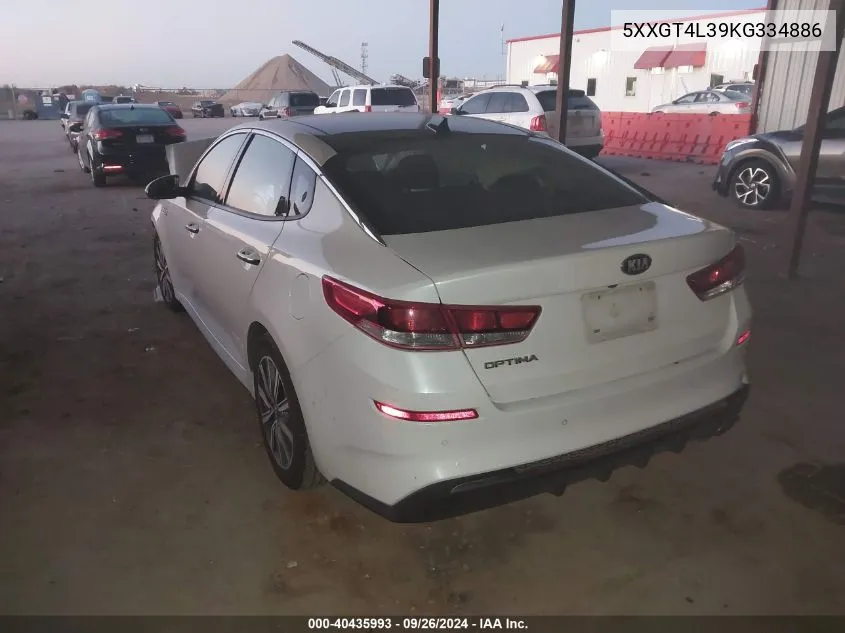 2019 Kia Optima Lx/S VIN: 5XXGT4L39KG334886 Lot: 40435993