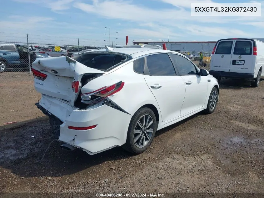 5XXGT4L32KG372430 2019 Kia Optima Lx