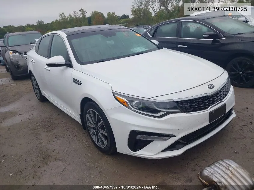 5XXGT4L39KG330725 2019 Kia Optima Lx