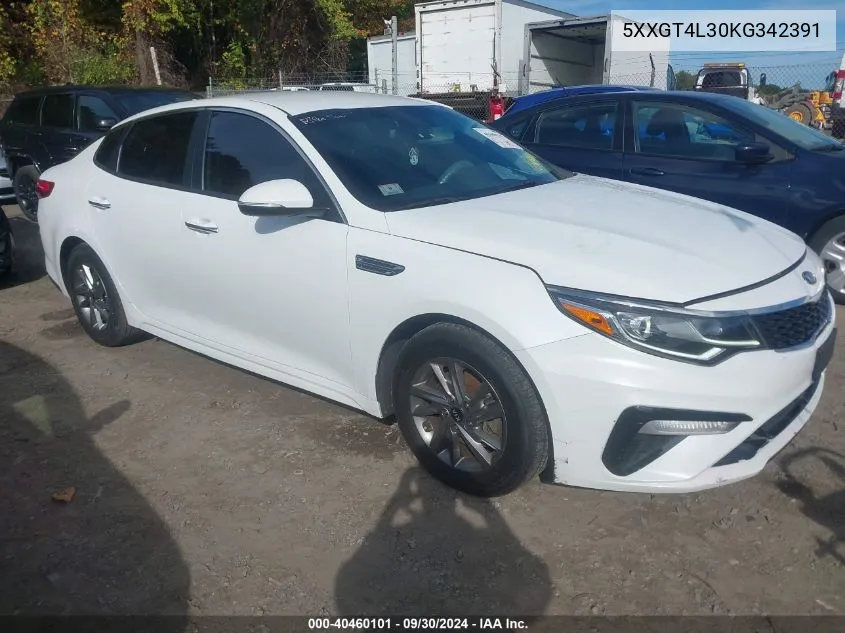 5XXGT4L30KG342391 2019 Kia Optima Lx/S