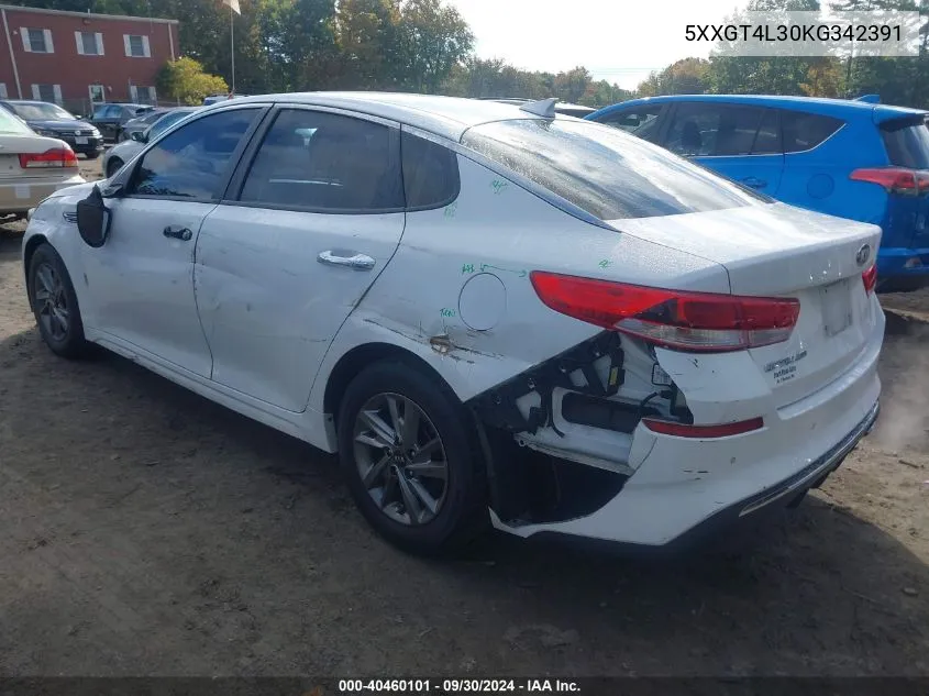 5XXGT4L30KG342391 2019 Kia Optima Lx/S