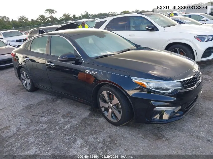 5XXGT4L38KG313379 2019 Kia Optima Lx/S