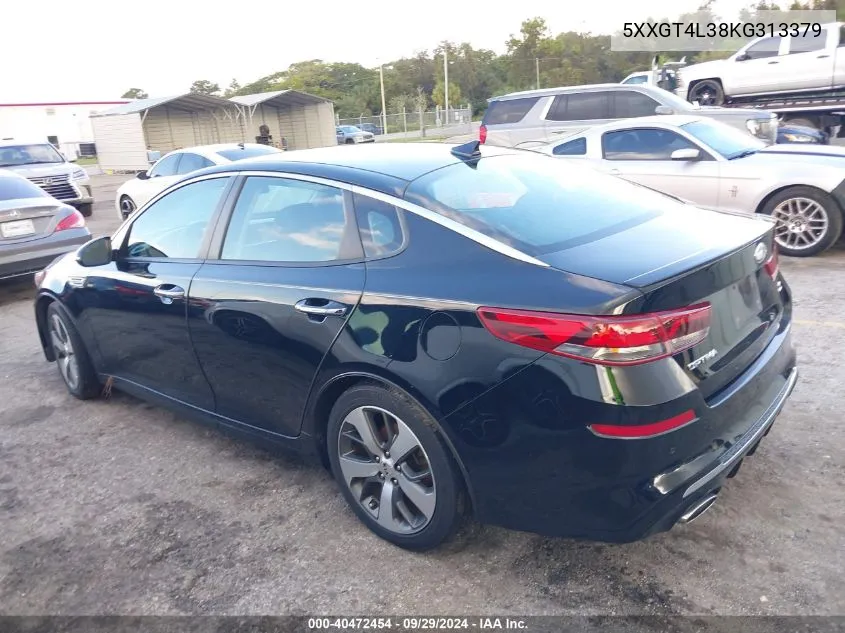 2019 Kia Optima Lx/S VIN: 5XXGT4L38KG313379 Lot: 40472454