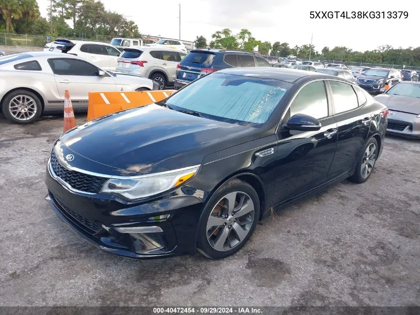 5XXGT4L38KG313379 2019 Kia Optima Lx/S