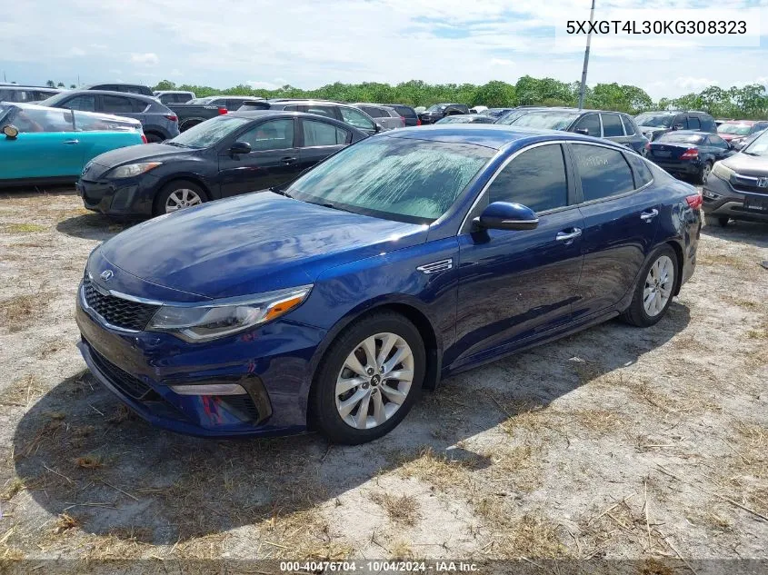 2019 Kia Optima Lx VIN: 5XXGT4L30KG308323 Lot: 40476704