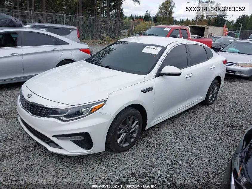 5XXGT4L30KG283052 2019 Kia Optima Lx