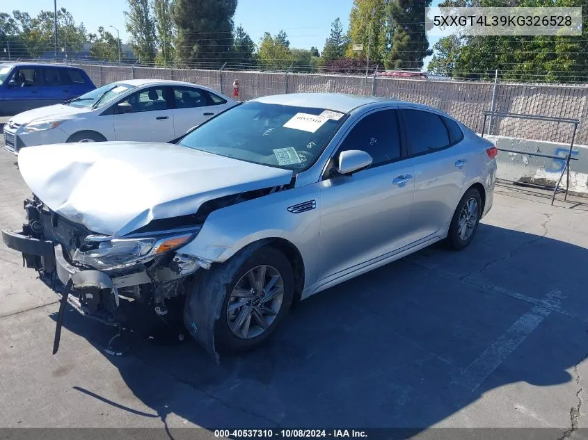 2019 Kia Optima Lx VIN: 5XXGT4L39KG326528 Lot: 40537310