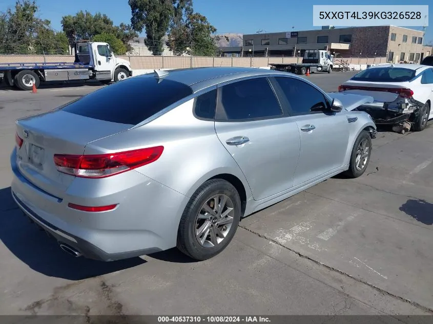 2019 Kia Optima Lx VIN: 5XXGT4L39KG326528 Lot: 40537310