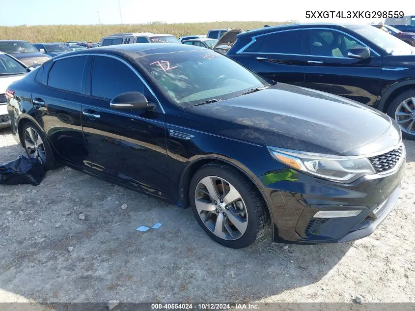 2019 Kia Optima Lx/S VIN: 5XXGT4L3XKG298559 Lot: 40554024