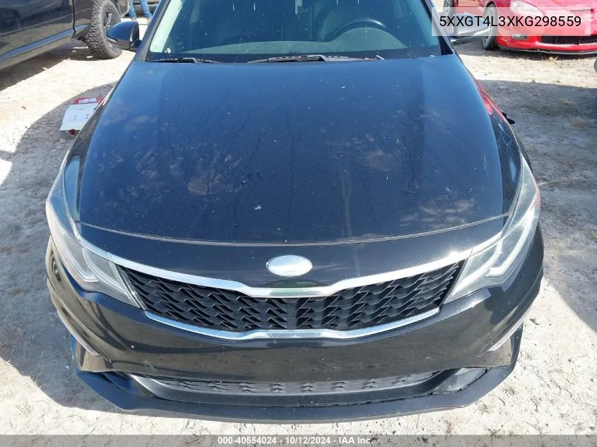 2019 Kia Optima Lx/S VIN: 5XXGT4L3XKG298559 Lot: 40554024