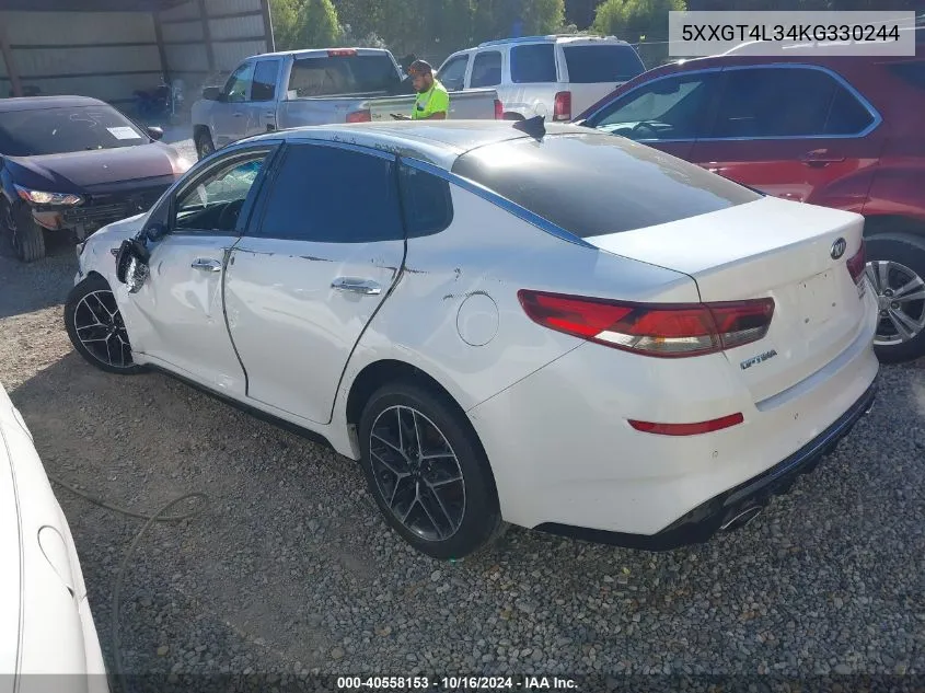 2019 Kia Optima Lx VIN: 5XXGT4L34KG330244 Lot: 40558153