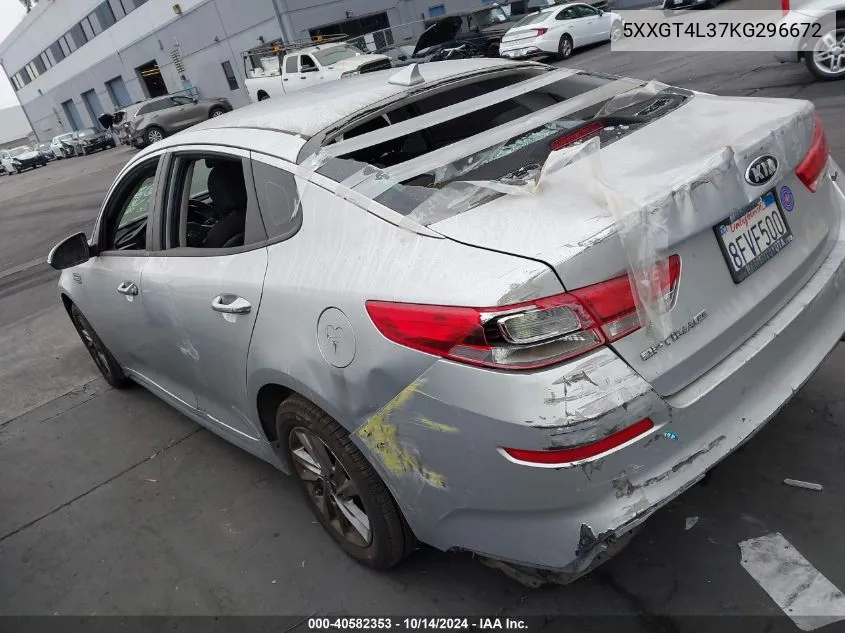 5XXGT4L37KG296672 2019 Kia Optima Lx/S