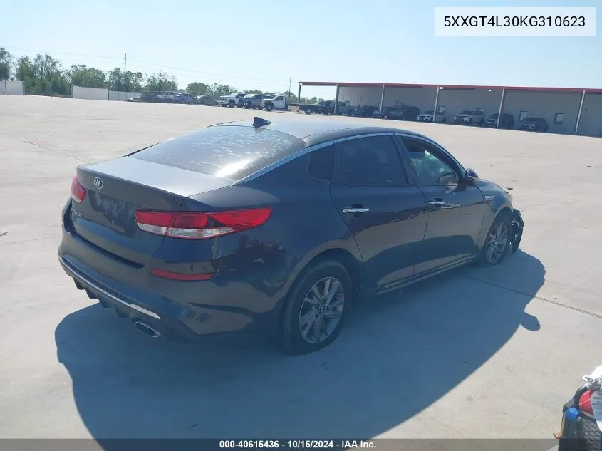 2019 Kia Optima Lx VIN: 5XXGT4L30KG310623 Lot: 40615436