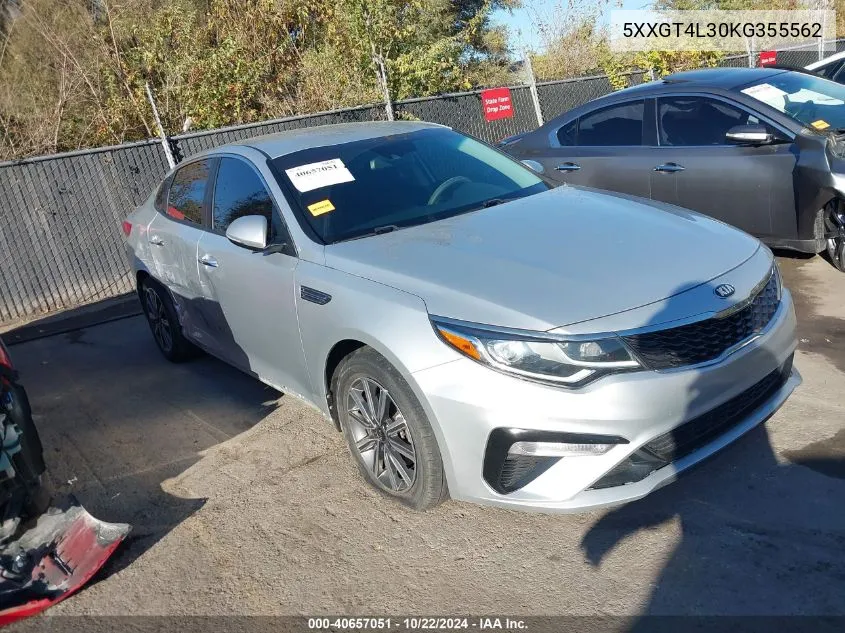 2019 Kia Optima Lx VIN: 5XXGT4L30KG355562 Lot: 40657051