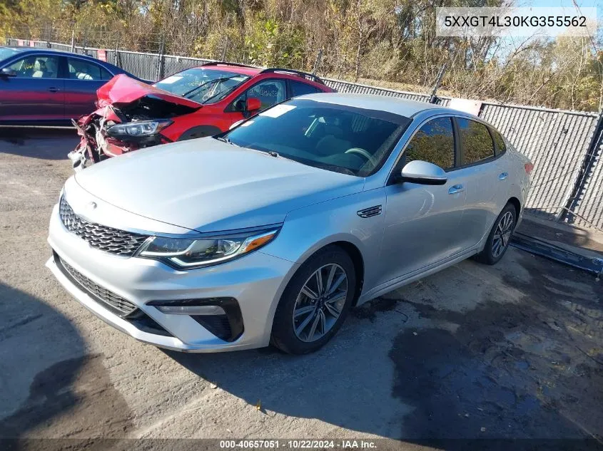 2019 Kia Optima Lx VIN: 5XXGT4L30KG355562 Lot: 40657051