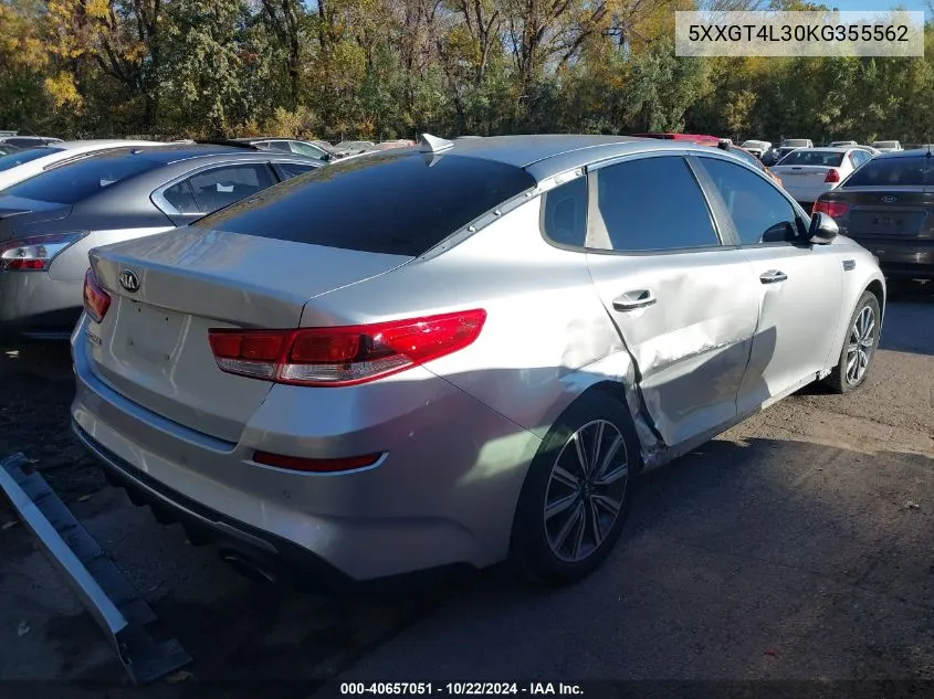 2019 Kia Optima Lx VIN: 5XXGT4L30KG355562 Lot: 40657051