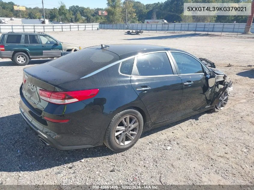 2019 Kia Optima Lx VIN: 5XXGT4L39KG379021 Lot: 40661409