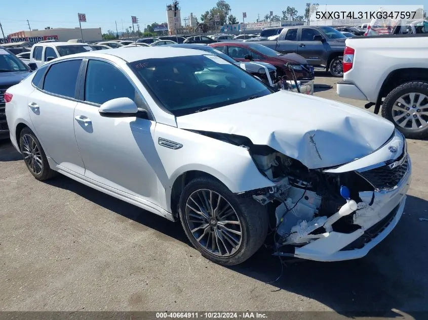 2019 Kia Optima Lx VIN: 5XXGT4L31KG347597 Lot: 40664911