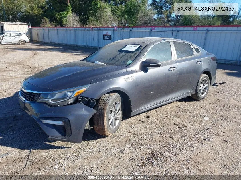 2019 Kia Optima Lx VIN: 5XXGT4L3XKG292437 Lot: 40682048