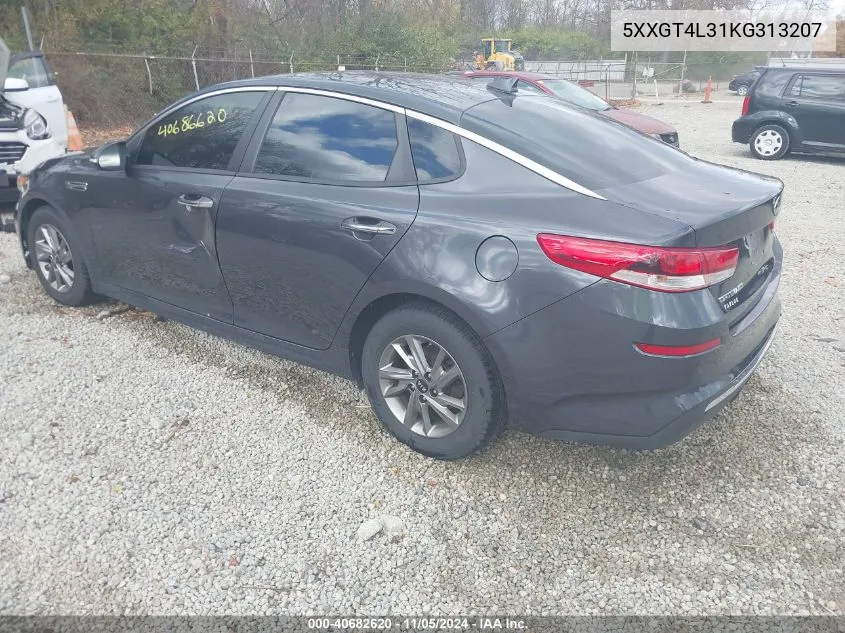 2019 Kia Optima Lx VIN: 5XXGT4L31KG313207 Lot: 40682620