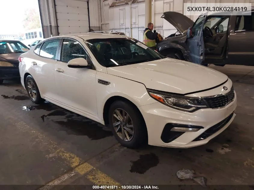 2019 Kia Optima Lx/S VIN: 5XXGT4L30KG284119 Lot: 40741571