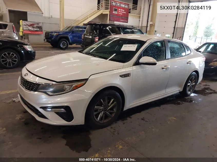 5XXGT4L30KG284119 2019 Kia Optima Lx/S