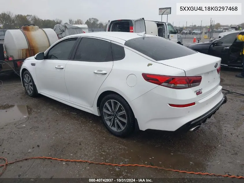 2019 Kia Optima Ex VIN: 5XXGU4L18KG297468 Lot: 40742937