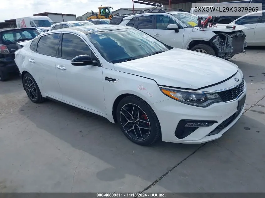 5XXGW4L29KG379969 2019 Kia Optima Sx Turbo