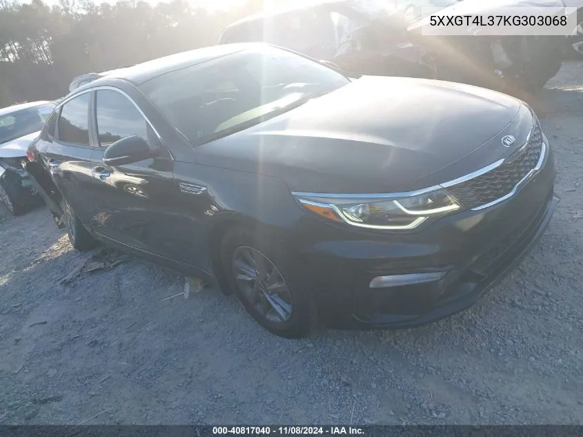 2019 Kia Optima Lx VIN: 5XXGT4L37KG303068 Lot: 40817040