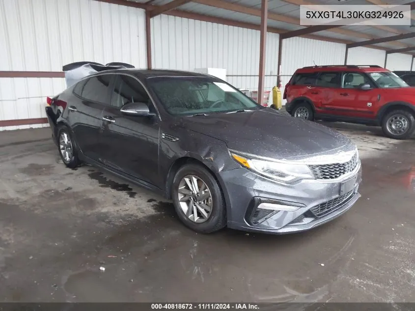 2019 Kia Optima Lx VIN: 5XXGT4L30KG324926 Lot: 40818672