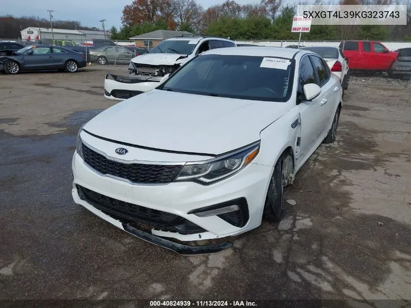 2019 Kia Optima Lx VIN: 5XXGT4L39KG323743 Lot: 40824939