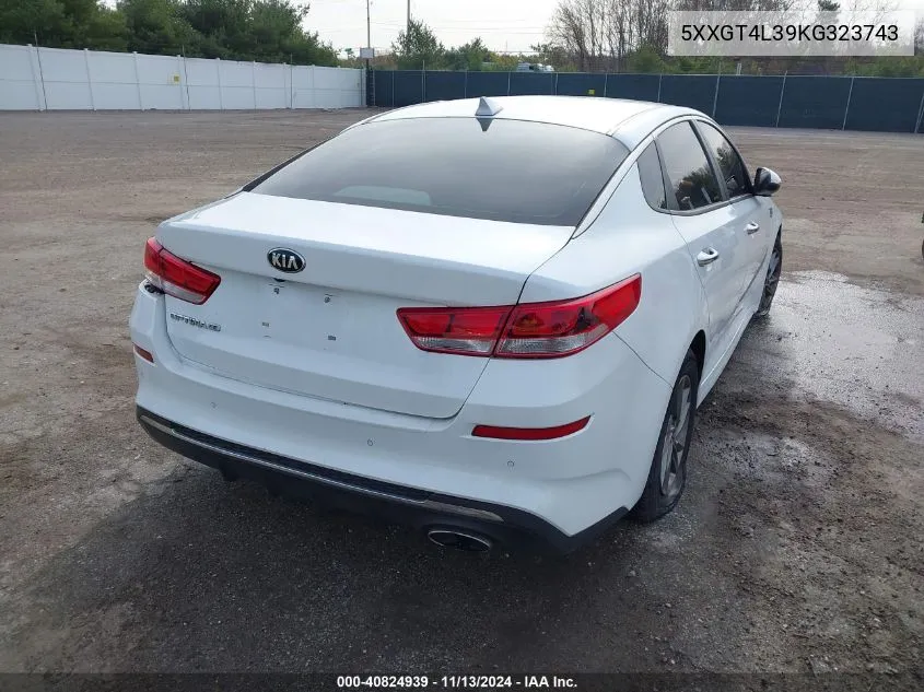 2019 Kia Optima Lx VIN: 5XXGT4L39KG323743 Lot: 40824939