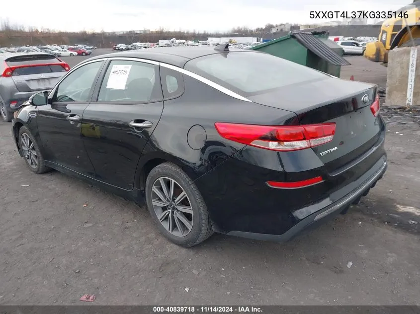 2019 Kia Optima Lx VIN: 5XXGT4L37KG335146 Lot: 40839718