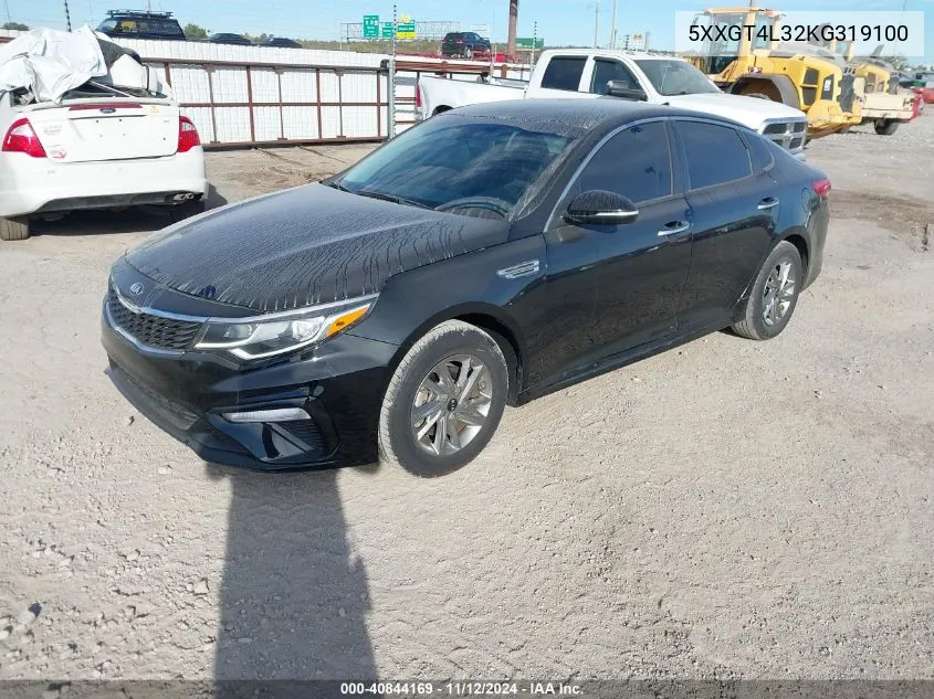 2019 Kia Optima Lx VIN: 5XXGT4L32KG319100 Lot: 40844169