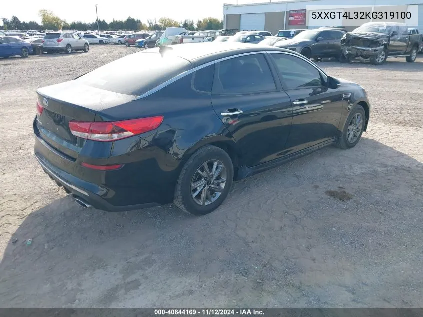 2019 Kia Optima Lx VIN: 5XXGT4L32KG319100 Lot: 40844169