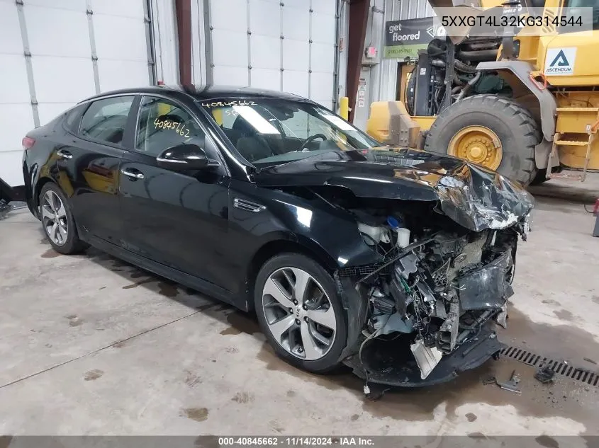 2019 Kia Optima S VIN: 5XXGT4L32KG314544 Lot: 40845662