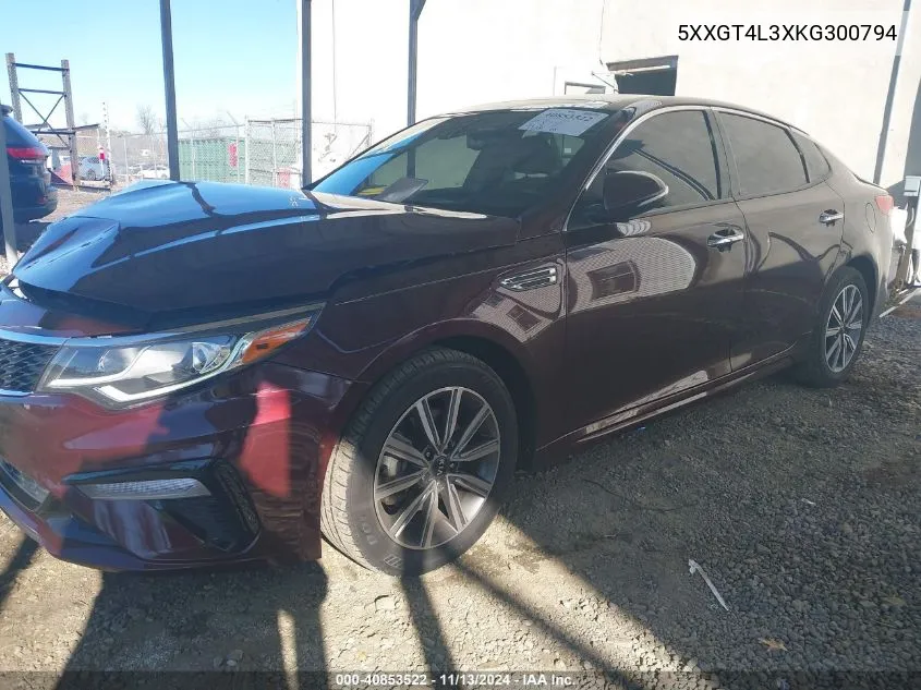 2019 Kia Optima Lx VIN: 5XXGT4L3XKG300794 Lot: 40853522