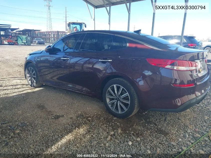 2019 Kia Optima Lx VIN: 5XXGT4L3XKG300794 Lot: 40853522