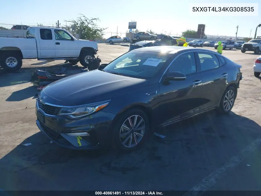 2019 Kia Optima Lx VIN: 5XXGT4L34KG308535 Lot: 40861491