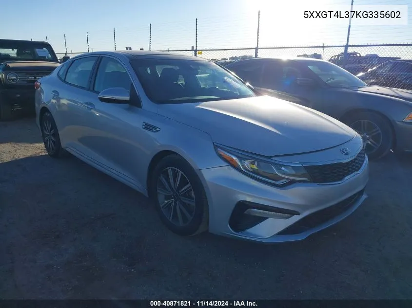 2019 Kia Optima Lx VIN: 5XXGT4L37KG335602 Lot: 40871821