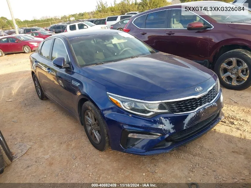 2019 Kia Optima Lx VIN: 5XXGT4L3XKG326084 Lot: 40882409