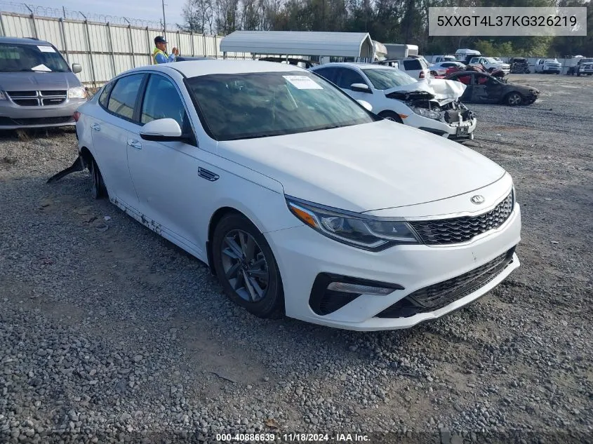 2019 Kia Optima Lx VIN: 5XXGT4L37KG326219 Lot: 40886639